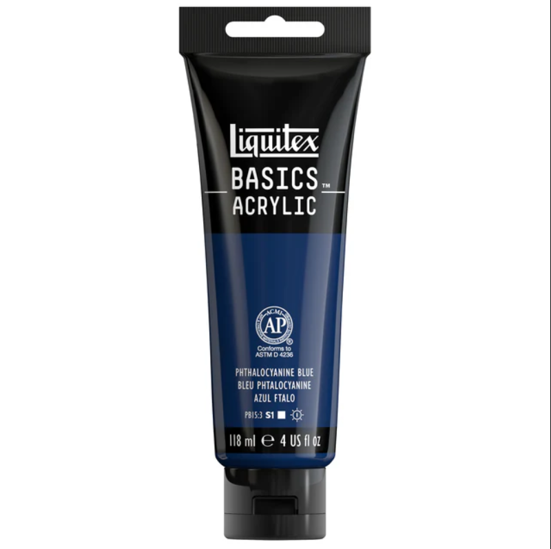 Liquitex Basics 118ml 316 Phthalocyanine Blue Shad, akryyliväri