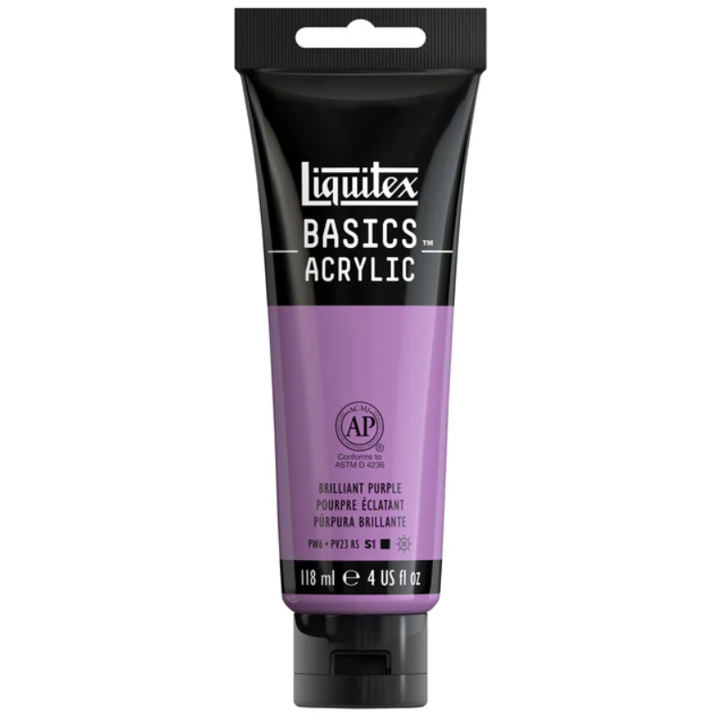 Liquitex Basics 118ml 590 Brilliant Purple, akryyliväri x