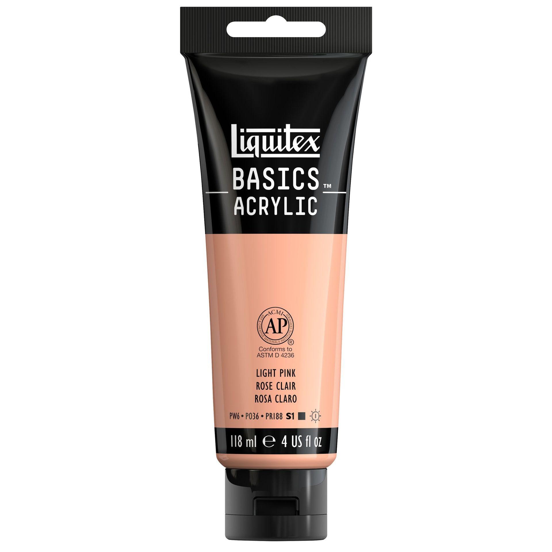 Liquitex Basics 118ml 810 Light Pink, akryyliväri x