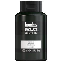 Liquitex Basics 400ml 244 Ivory Black, akryyliväri