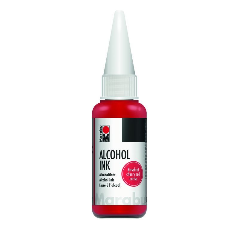 Marabu Alcohol ink 20 ml 031 cherry red, kirsikanpunainen