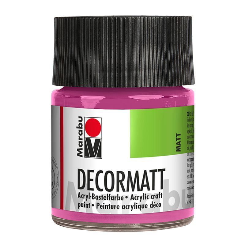 Marabu Askarteluväri matt 50ml 033 Pink, Pinkki