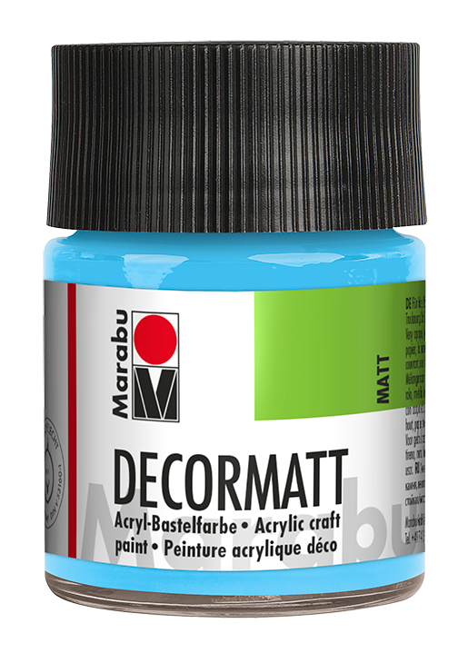 Marabu Askarteluväri matt 50ml 090 light blue, Vaaleansininen