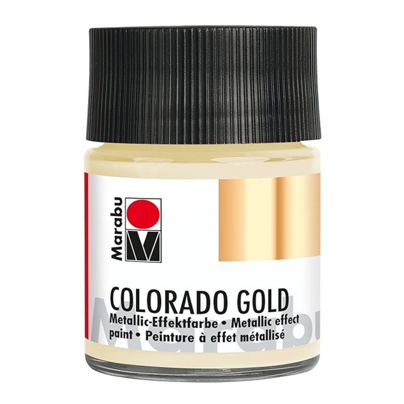 Marabu Colorado Gold met.efektimaali 784 kulta 50m