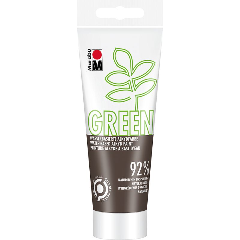 Marabu Green alkydimaali 100ml 161 kaakao, cocoa