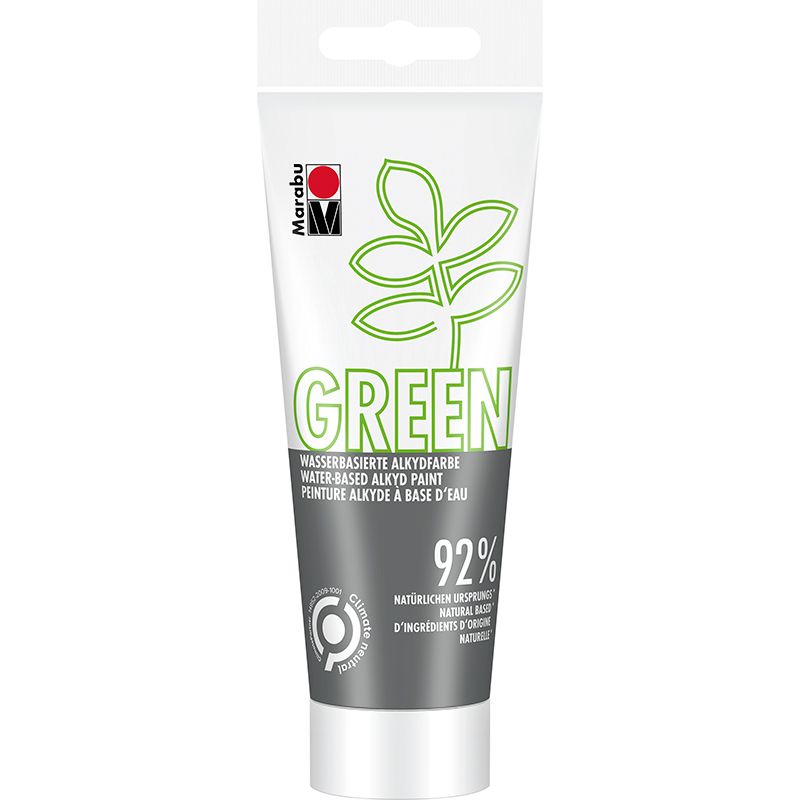 Marabu Green alkydimaali 100ml 174 tummanharmaa, slate