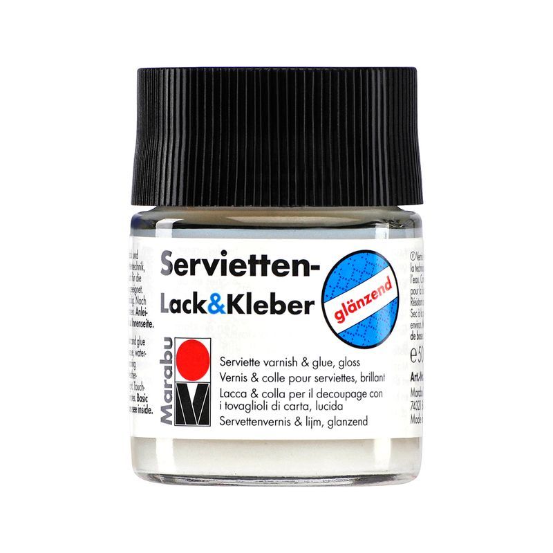 Marabu Serviettilakkaliima kiiltävä 50ml