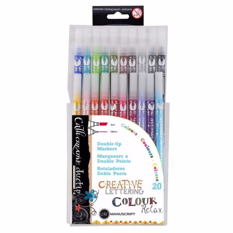 MC Callicreative DUO-Tip Markers, 10 lajitelma