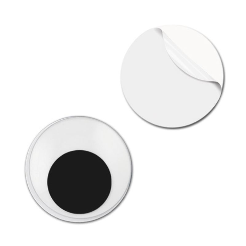 MEYCO Liikkuvat silmät tarralla 12mm 14kpl