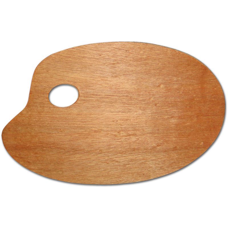 MEYCO Puupaletti 20x30cm ovaali