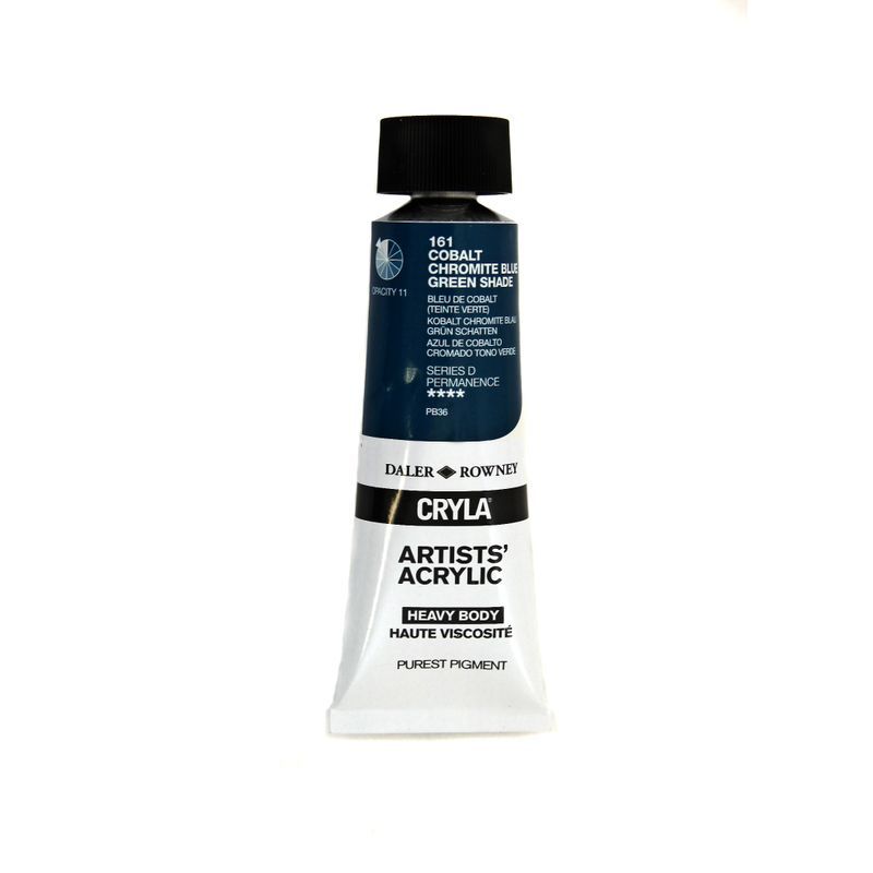PA. DR Cryla acrylic 75ml 161 Cobalt chromite BGS, taiteilija-akryyliväri