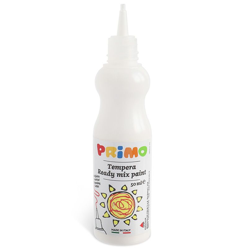 PRIMO readymix valmisväri 50ml valkoinen, suutinpullo