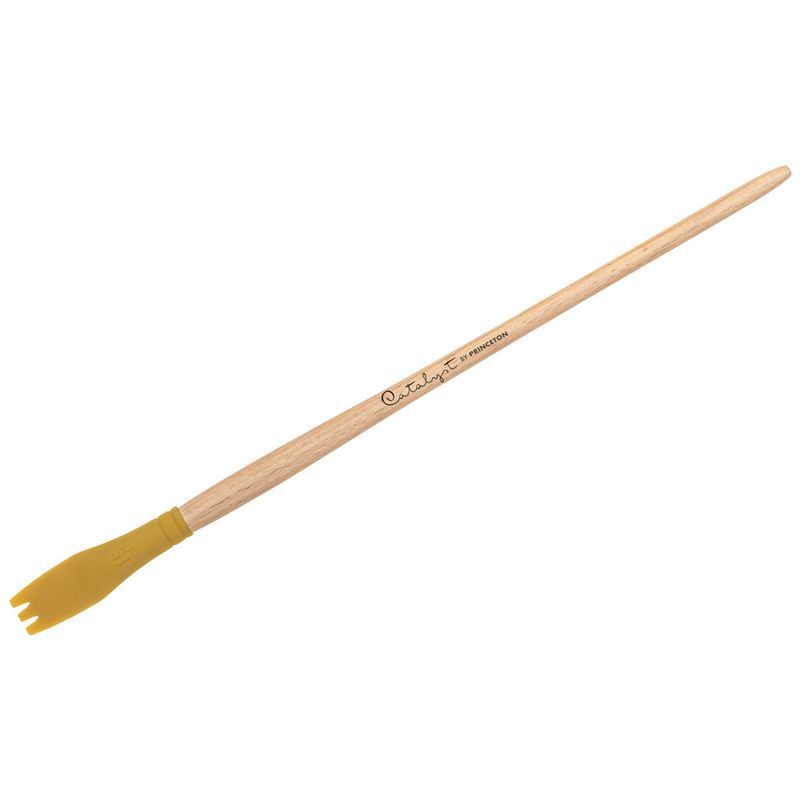 Princeton Blade silikonisivellin No 4 15mm Keltain, pitkävartinen