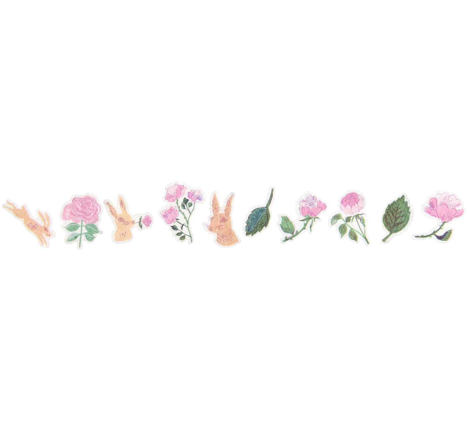 RICO washiteippirulla 200 kpl La Vie en Rose Flowe