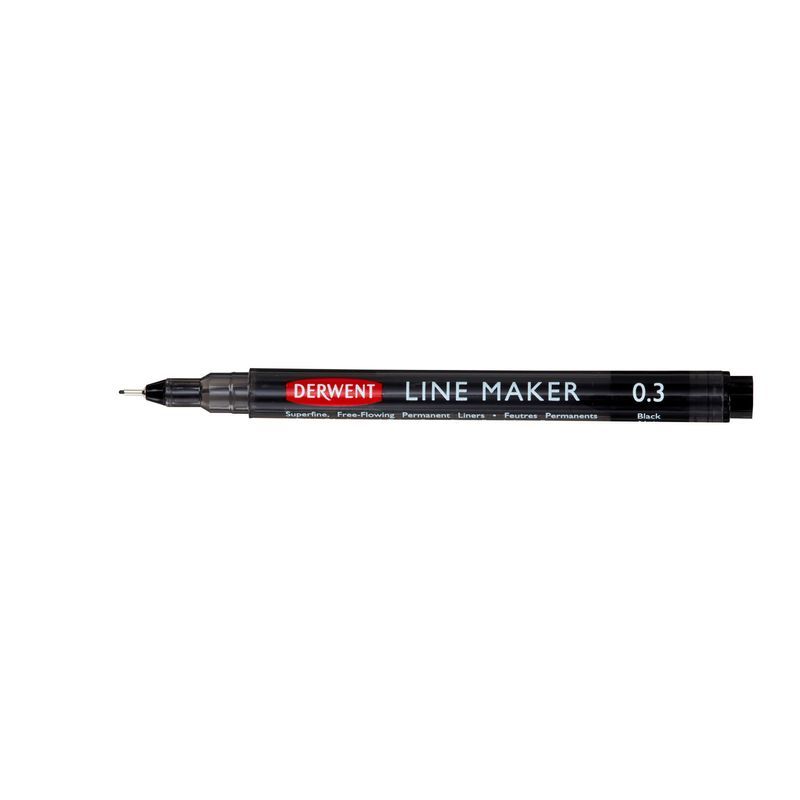 T Derwent Line Maker Black 0.3