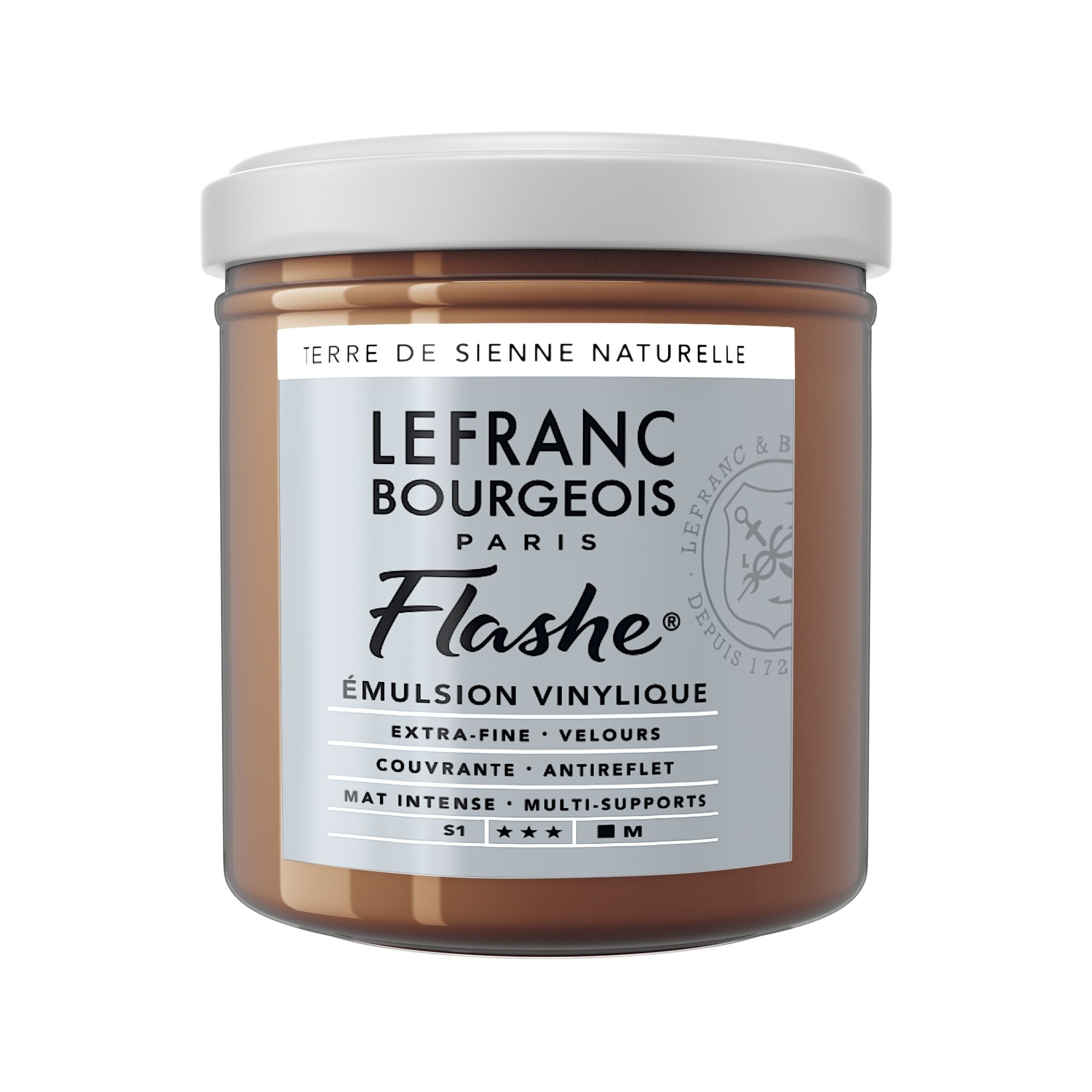 T LB Flashe Vinyl acrylic 125ml Raw sienna, vinyyliväri