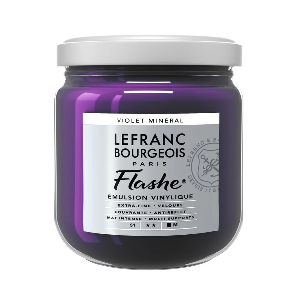 T LB Flashe Vinyl acrylic 400ml Mineral violet
