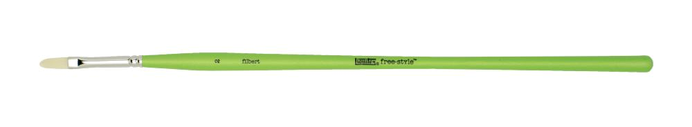 T Liquitex Free Style 2 keinokuitusivellin filbert, pitkä varsi