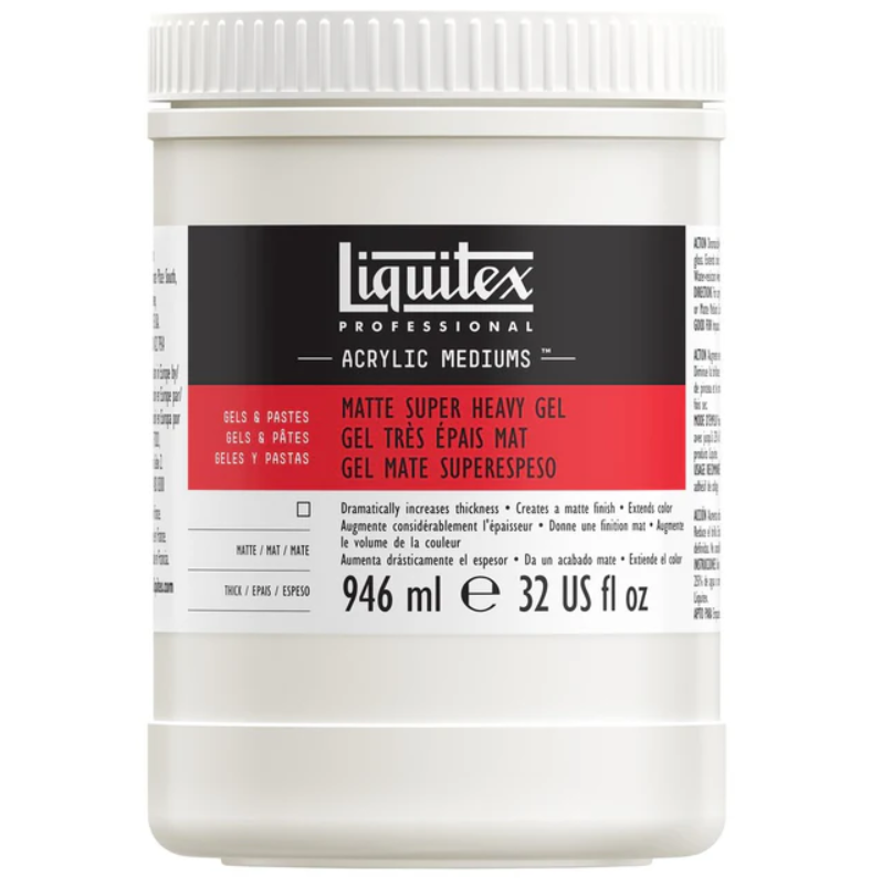T Liquitex matte super heavy gel 946ml