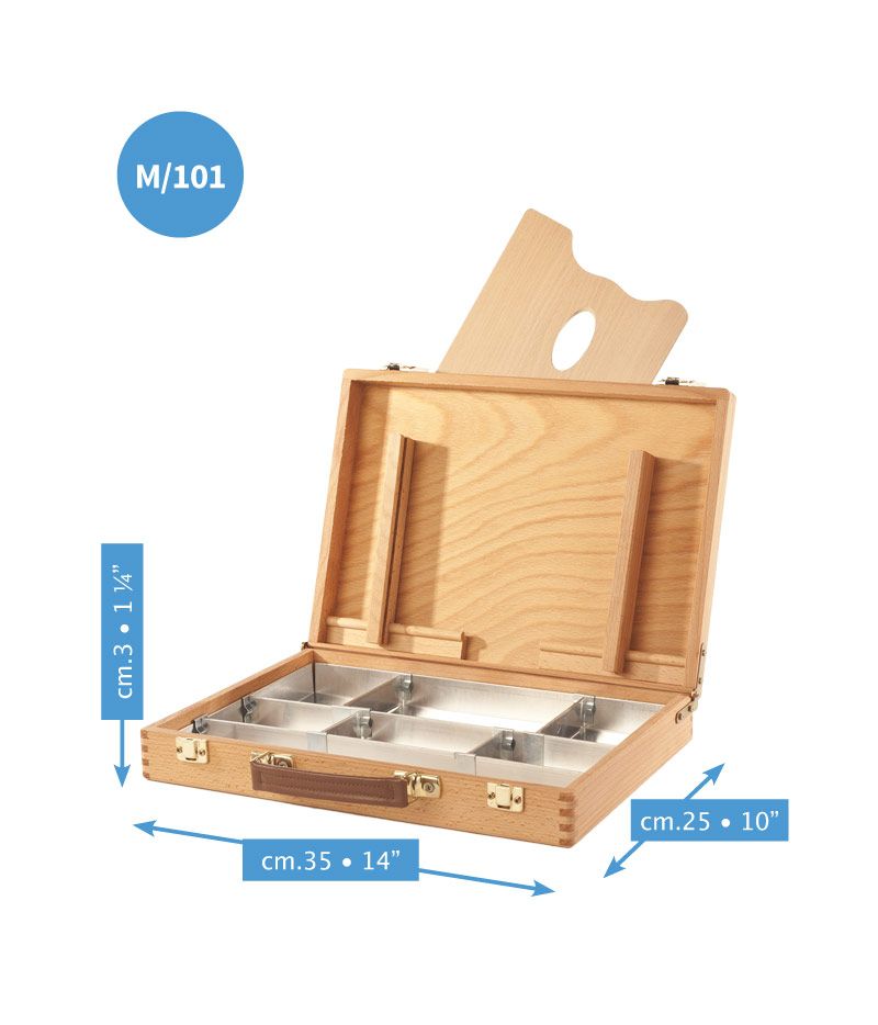 T Mabef M101 sketch box tarvikesalkku 35x25x3