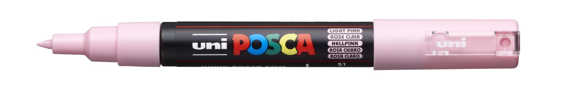 T UNI POSCA Marker PC-1M 0,7-1mm 51 light pink, 29