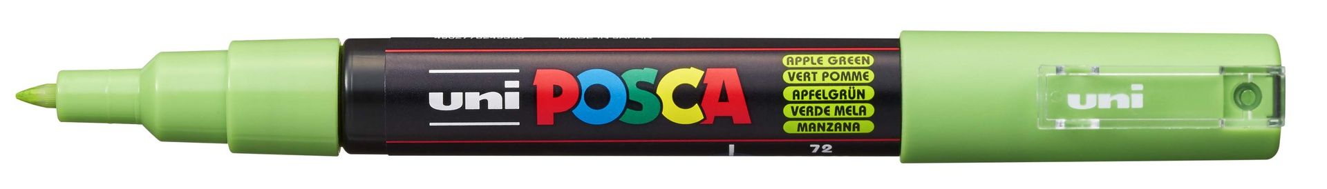 T UNI POSCA Marker PC-1M 0,7-1mm 72 apple greenn, 43