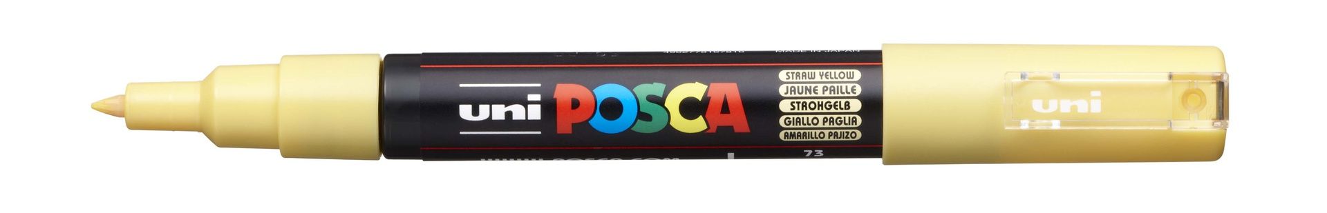 T UNI POSCA Marker PC-1M 0,7-1mm 73 straw yellow, 38