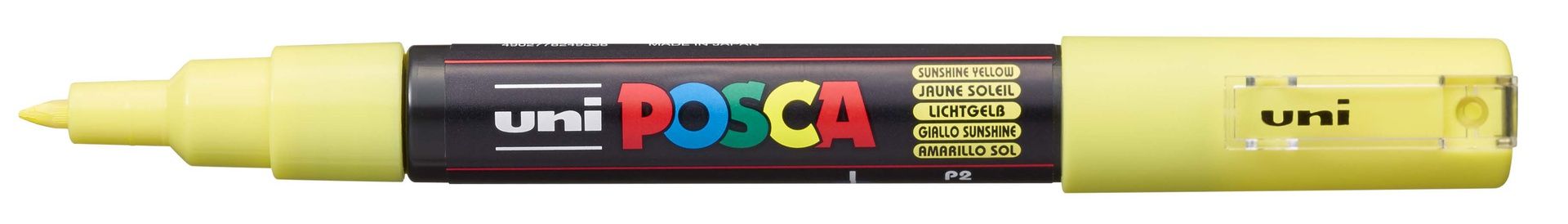 T UNI POSCA Marker PC-1M 0,7-1mm P2 sunshine yello, 200