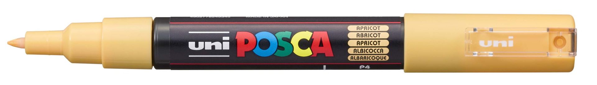 T UNI POSCA Marker PC-1M 0,7-1mm P4 apricot, 26