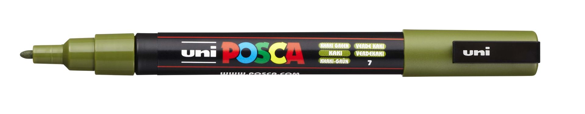T UNI POSCA Marker PC-3M 0,9-1,3mm 7 khaki green, 7