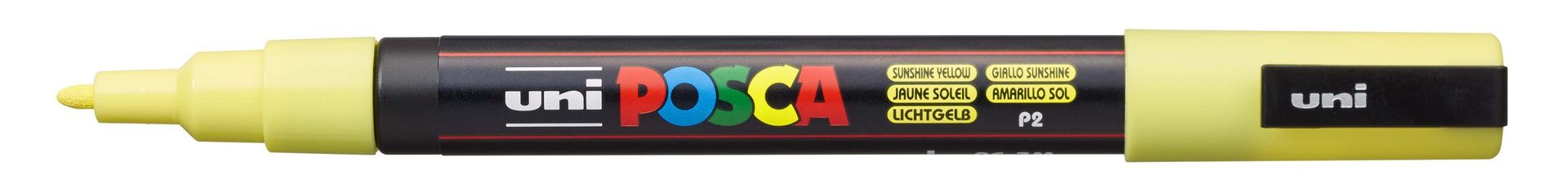 T UNI POSCA Marker PC-3M 0,9-1,3mm P2 sunshine yel, 200