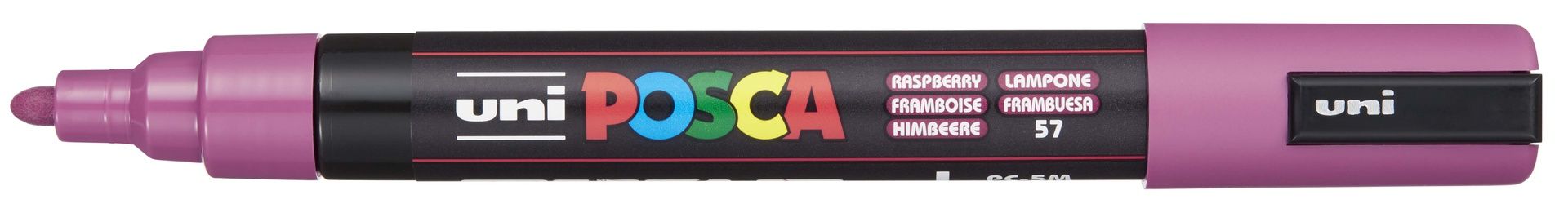 T UNI POSCA Marker PC-5M 1,8-2,5mm 57 Raspberry, 17