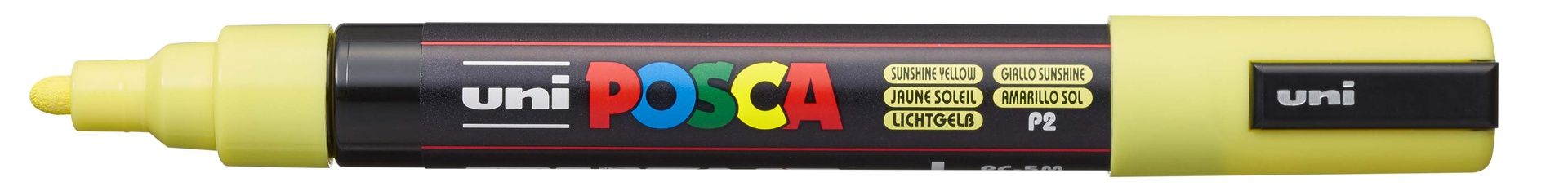 T UNI POSCA Marker PC-5M 1,8-2,5mm P2 sunshine yel, 200