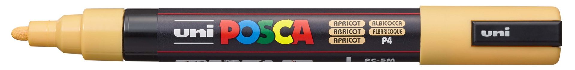 T UNI POSCA Marker PC-5M 1,8-2,5mm P4 apricot, 26