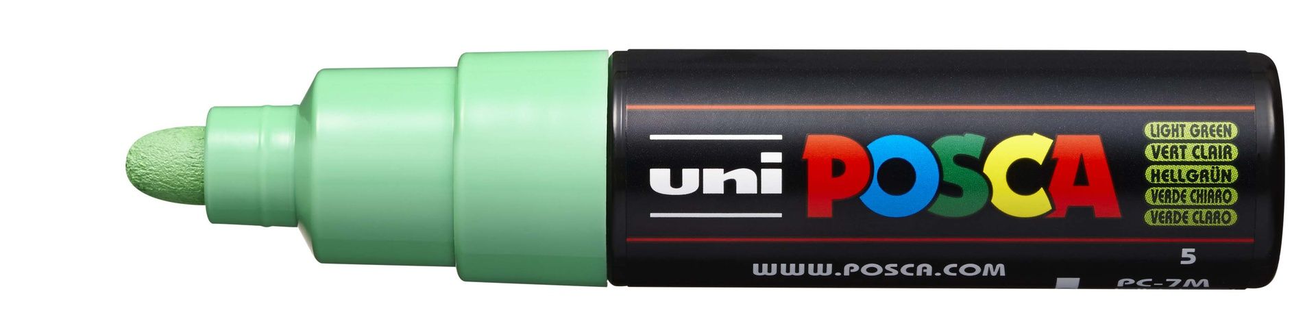 T UNI POSCA Marker PC-7M 4,5-5,5mm 5 light green, 33