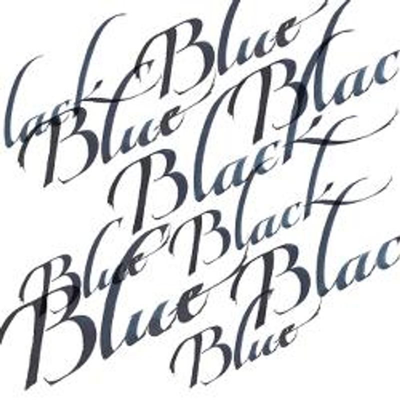 T WN Calligraphy ink 30 ml034 Blue black, kalligrafiamuste