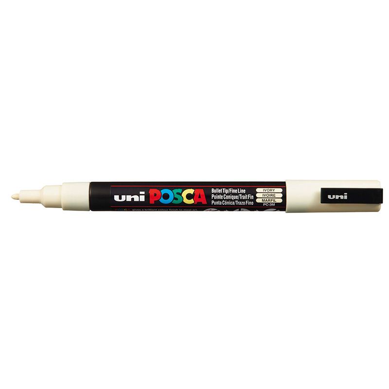 UNI POSCA Marker PC-3M 0,9-1,3mm 46 ivory, 19