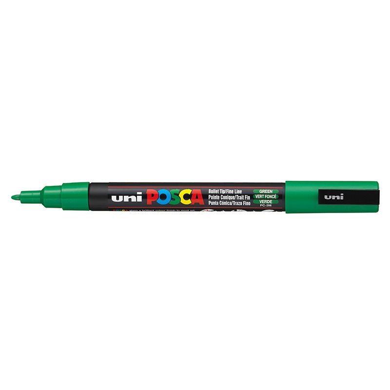 UNI POSCA Marker PC-3M 0,9-1,3mm 6 green, 36