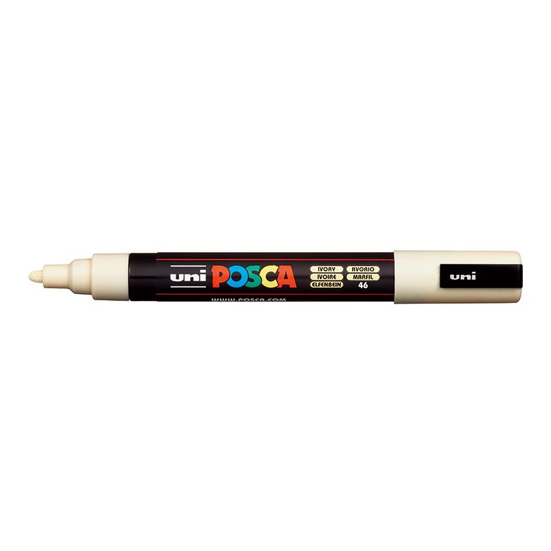 UNI POSCA Marker PC-5M 1,8-2,5mm 46 ivory, 19