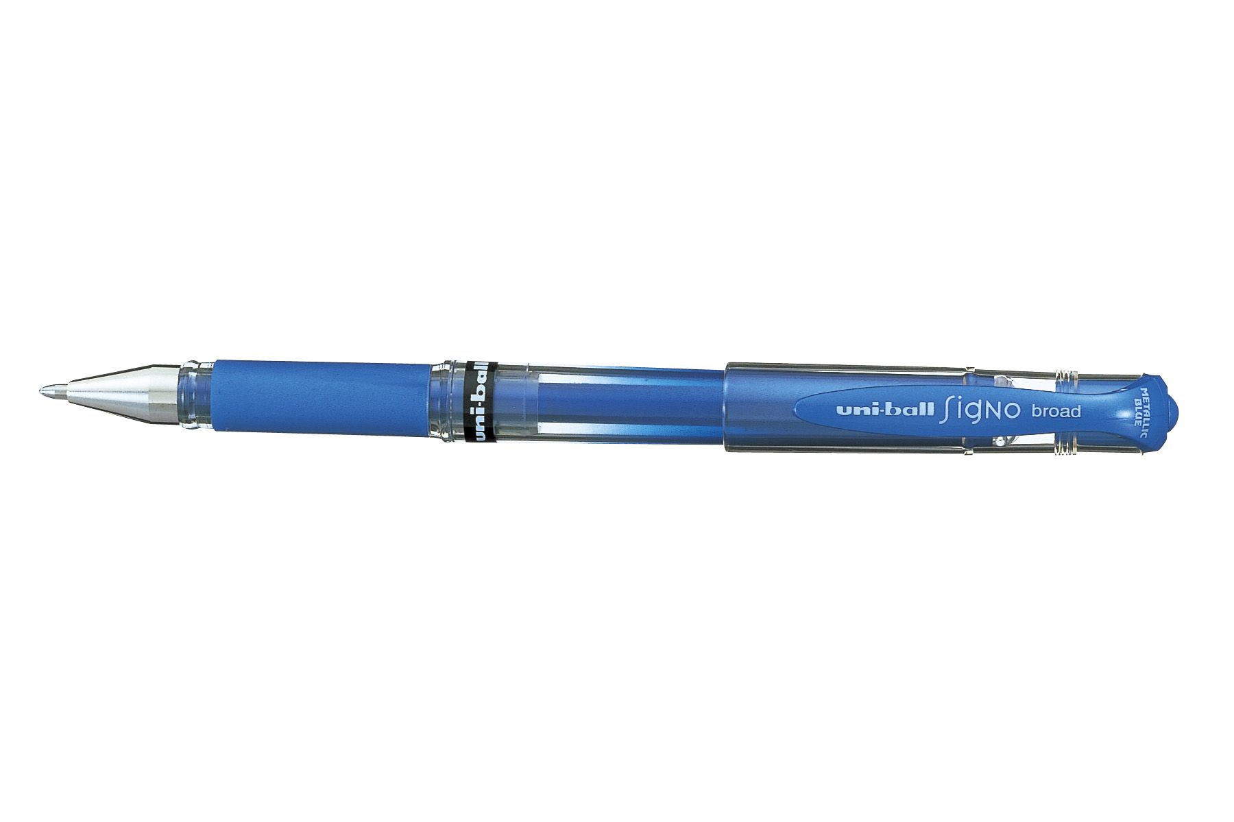 UNI Signo Broad UM-153 metallisininen 407, Geelikynä