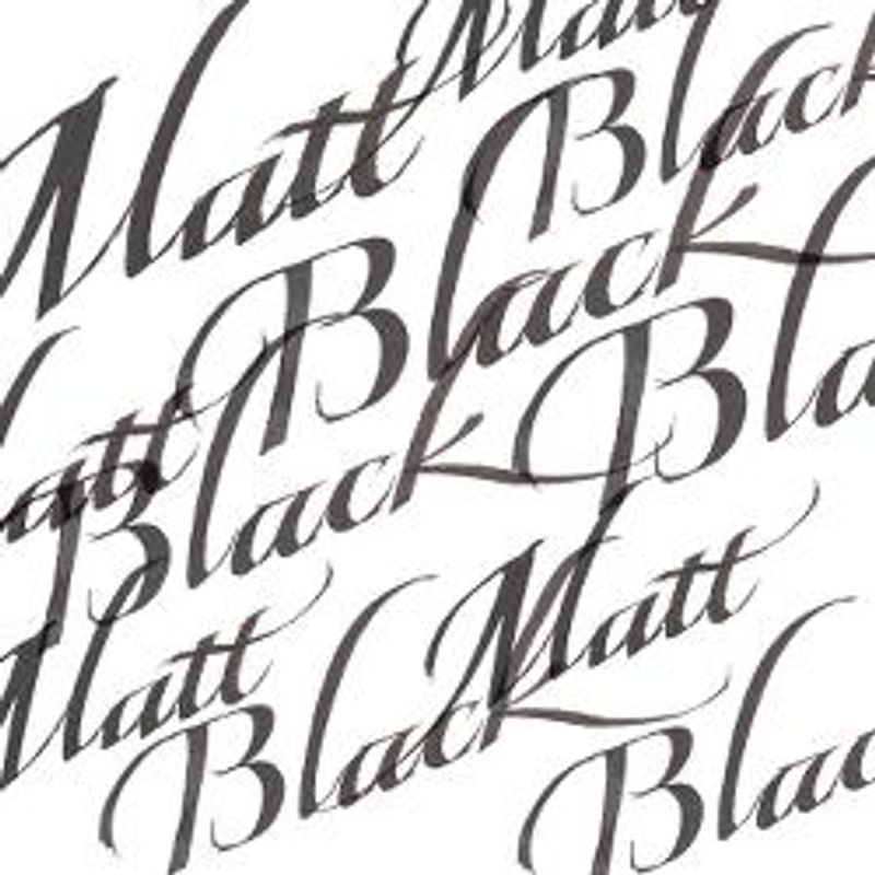 WN Calligraphy ink 30 ml030 Matt black, kalligrafiamuste
