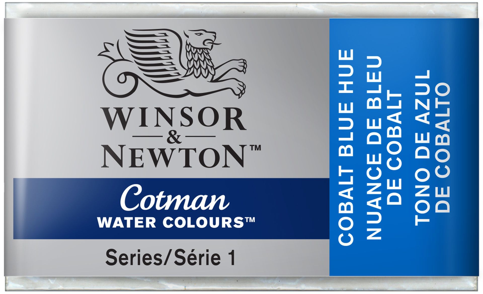 WN Cotman 1/1 (3,4ml) 179 Cobalt Blue Hue, akvarellivärinappi