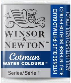 WN Cotman 1/2 (1,7ml) 327 Intense Blue (Phthalo Bl, akvarellivärinappi x