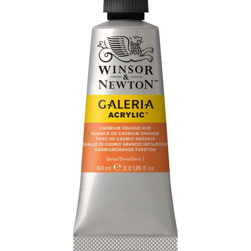 WN Galeria 60ml 090 Cadmium orange hue (1), 60ml akryyliväri