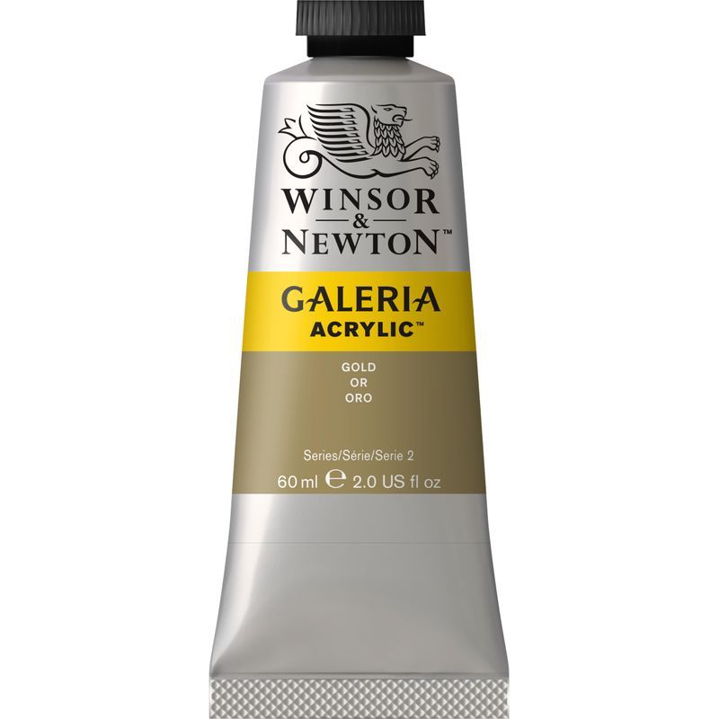 WN Galeria 60ml 283 Gold (2), 60ml akryyliväri