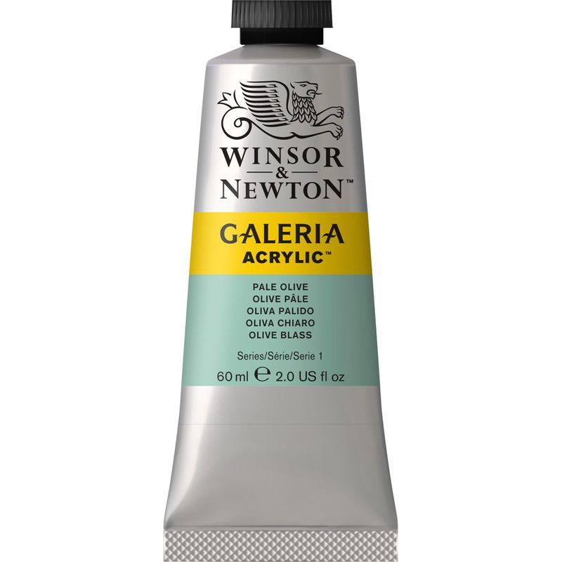 WN Galeria 60ml 435 Pale olive (1), 60ml akryyliväri
