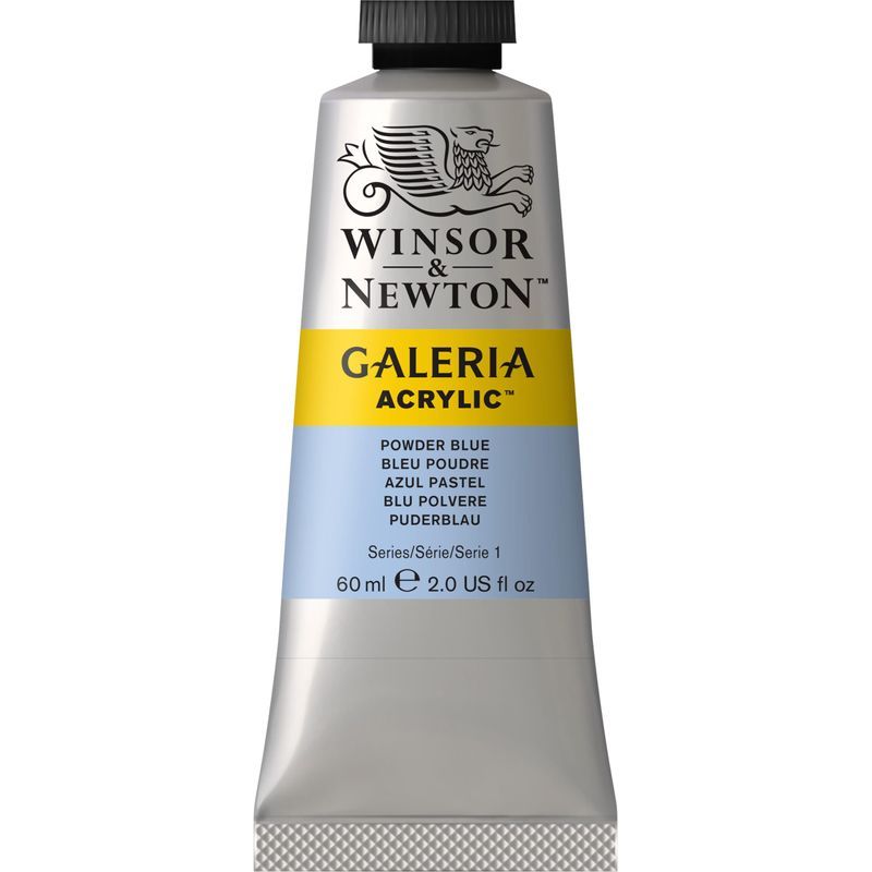 WN Galeria 60ml 446 Powder blue (1), 60ml akryyliväri