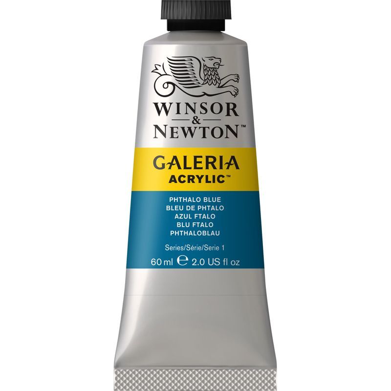 WN Galeria 60ml 516 Phthalo blue (1), 60ml akryyliväri