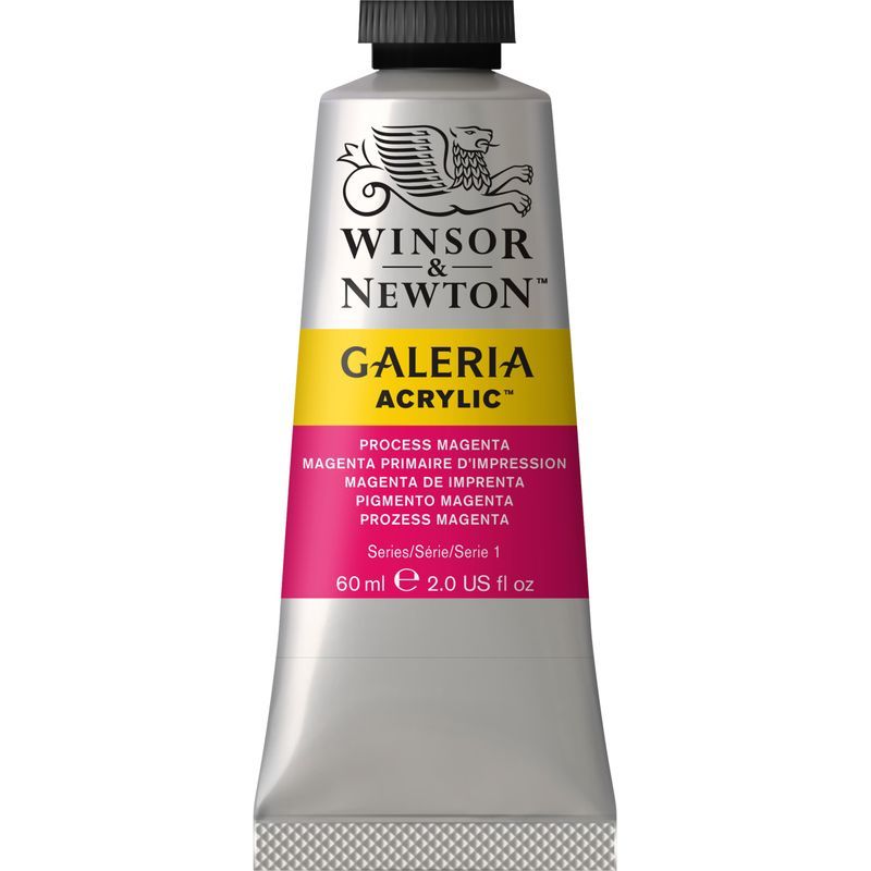 WN Galeria 60ml 533 Process magenta (1), 60ml akryyliväri
