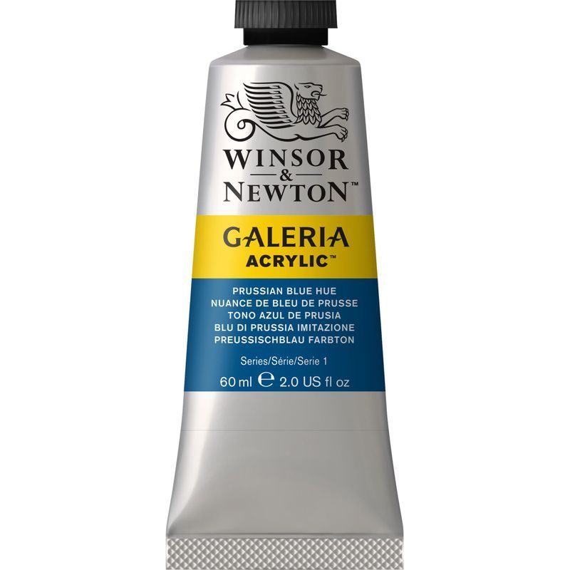 WN Galeria 60ml 541 Prussian blue hue (1) x xx, 60ml akryyliväri FIGA10 FIGA06